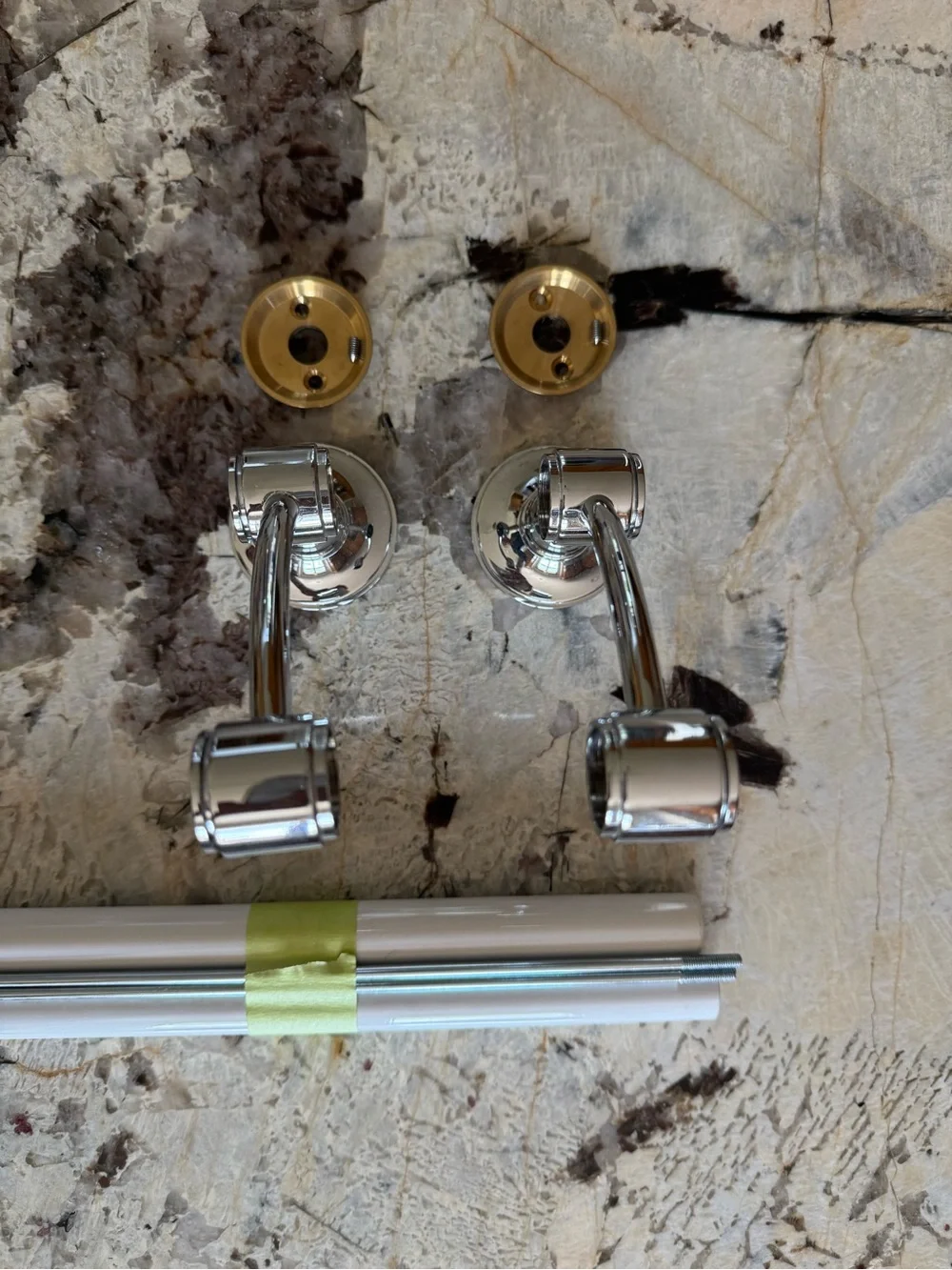 Restoration Hardware Lugarno Double Towel Rack